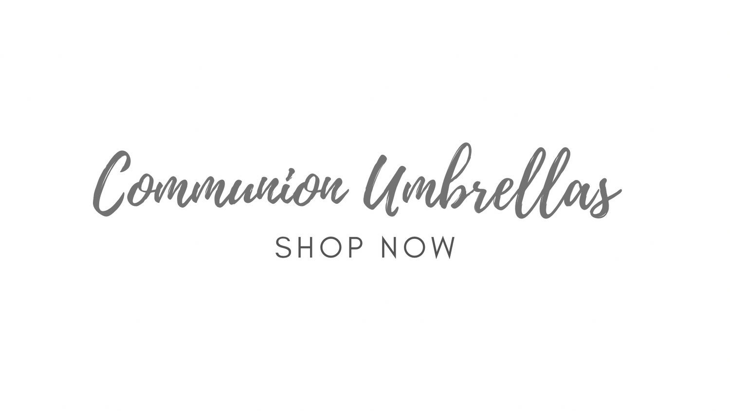 Communion Parasol/Umbrella