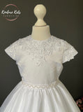 Little People White Communion Dress - Issah 80769