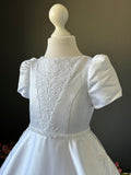 Poinsettia White Communion Dress - CT5231 - Ballet Length