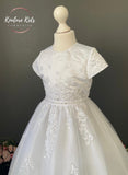 Little People White Communion Dress - Nadine 80744