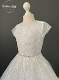 Sweetie Pie White Communion Dress - RB649