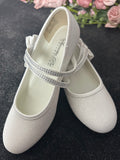 Sweetie Pie - Girls White Communion Shoe - SW6137