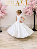 Crystal & Pearl - Duchess Communion Dress COM28