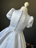 Poinsettia White Communion Dress - CT5231 - Ballet Length