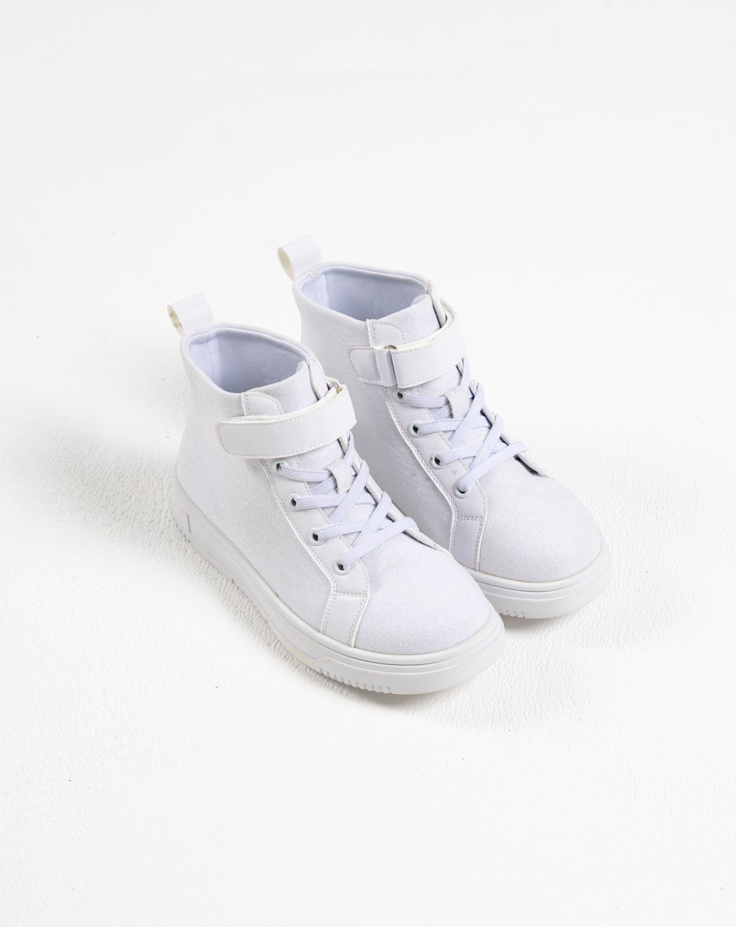 Sweetie Pie - Girls White Sneaker Shoes- Sadie