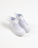 Sweetie Pie - Girls White Sneaker Shoes- Sadie