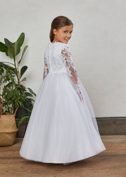 Romantica White Communion Dress- EG3314