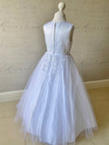 Little People White Communion Dress - Style 120