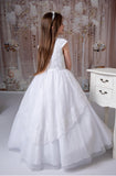 MASSIVE COMMUNION DRESS SALE 2024!!! Rosa Bella White Communion Dress- RB617