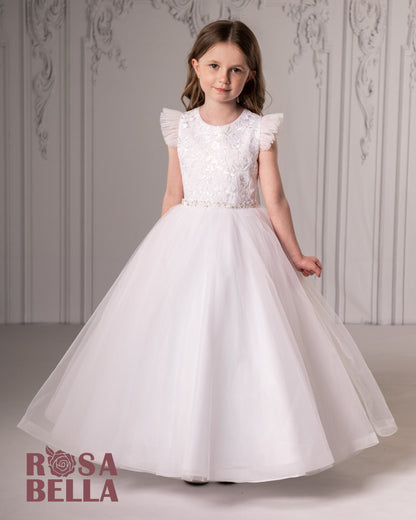 Sweetie Pie White Communion Dress - RB642