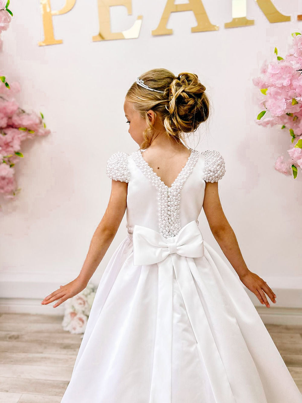 Crystal & Pearl - Duchess Communion Dress COM28