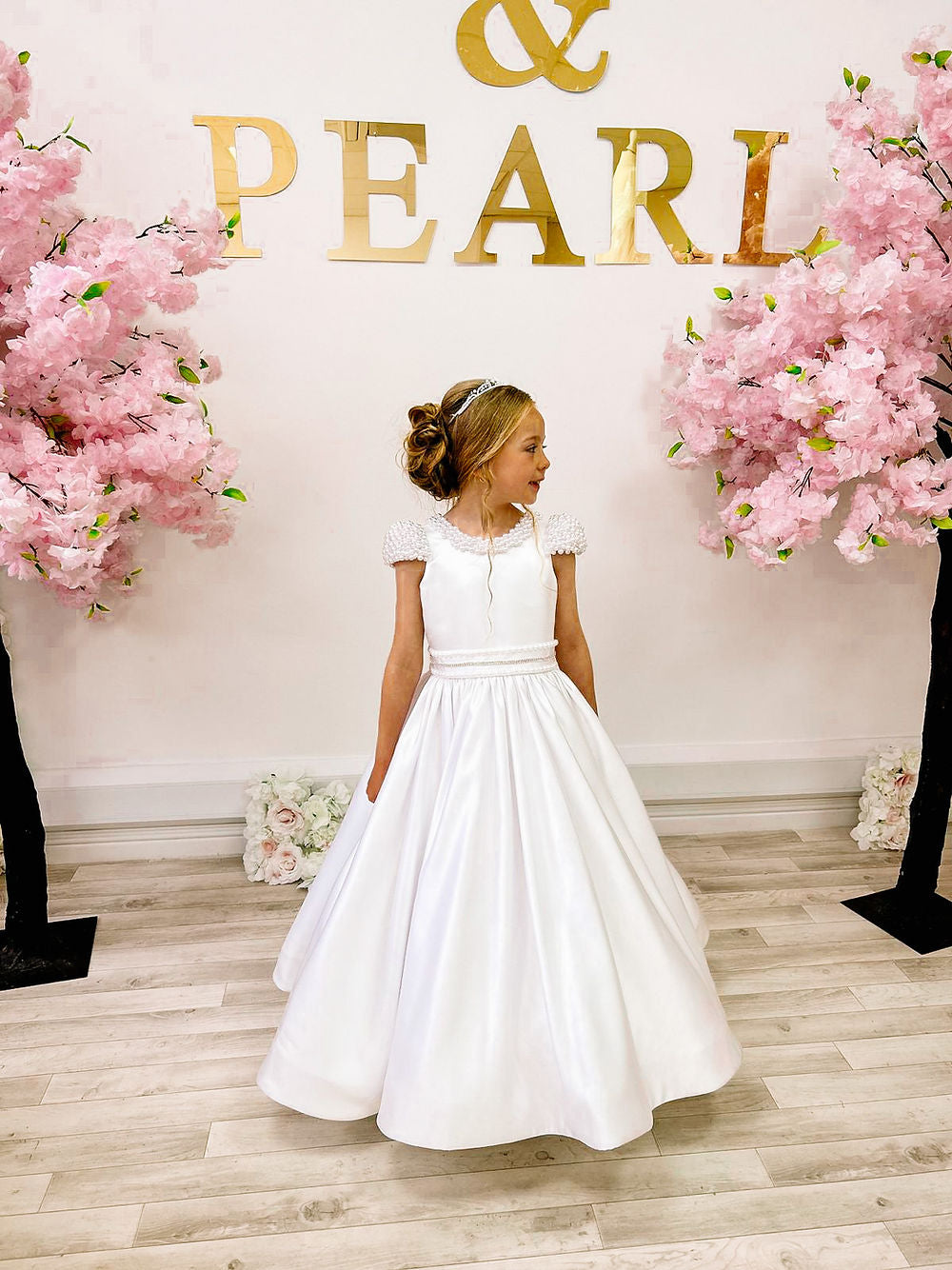 Crystal & Pearl - Duchess Communion Dress COM28