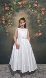 Celebrations White Communion Dress - Rowan