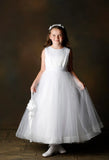 MASSIVE COMMUNION DRESS SALE 2024!!! Little People White Communion Dress- Emery