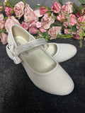 Sweetie Pie - Girls White Communion Shoe - SW6137