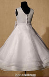 MASSIVE COMMUNION DRESS SALE 2024!!! Joan Calabrese White Communion Dress - 121306