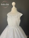 Little People White Communion Dress - Alize 80787