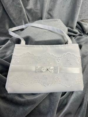 Communion White Bag- CB109