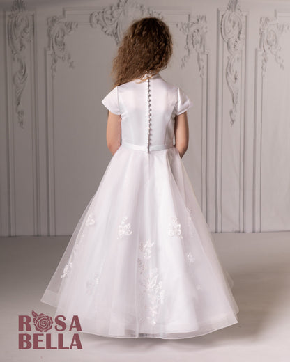 Sweetie Pie White Communion Dress - RB650