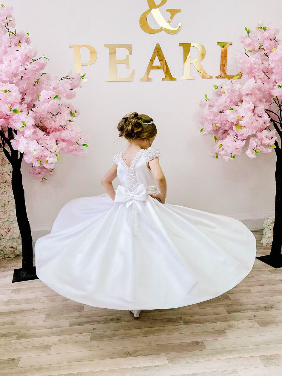 Crystal & Pearl - Duchess Communion Dress COM28