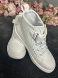 Sweetie Pie - Girls White Sneaker Shoes- Sadie