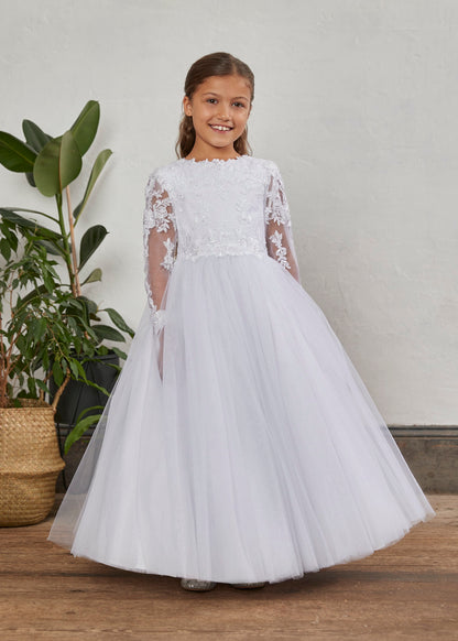 Romantica White Communion Dress- EG3314