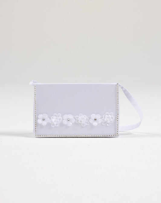 Sweetie Pie White Communion Handbag B4