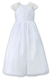 MASSIVE COMMUNION DRESS SALE 2024!!! Sarah Louise White Communion Dress - 090078