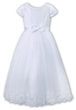 MASSIVE COMMUNION DRESS SALE 2024!!! Sarah Louise White Communion Dress- 090057