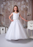 MASSIVE COMMUNION DRESS SALE 2024!!! Rosa Bella White Communion Dress- RB624