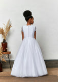 Romantica White Communion Dress - EG3423 Long Length