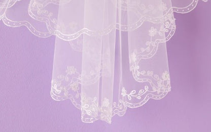 P328 Communion Veil Sylvie