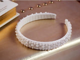 P334 - Rosalyn Headband White (One Size)