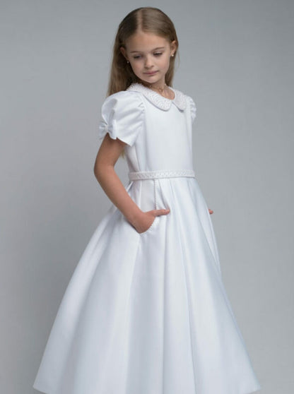 Paula’s Communion- White Communion Dress - PJ31 Long Length