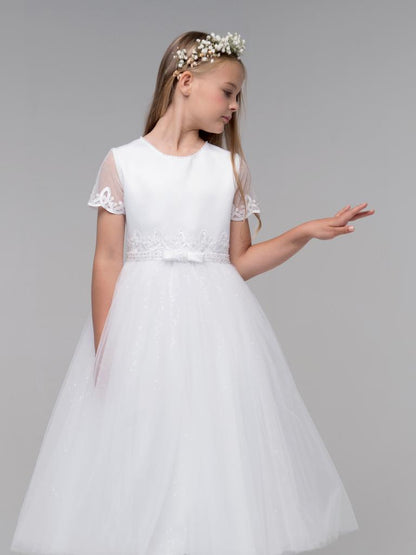 Paula’s Communion - White Communion Dress - PJ44 Long Length