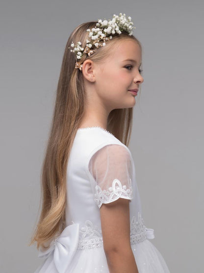 Paula’s Communion - White Communion Dress - PJ44 Long Length