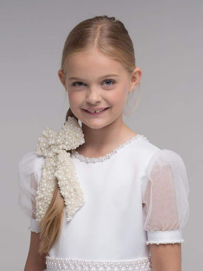 Paula’s Communion- White Communion Dress - PJ49 Long Length