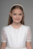 Paula's Communion- White Communion Dress - PJ-59 Long Length