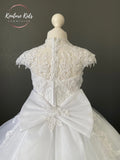 Polka White Communion Dress - 168