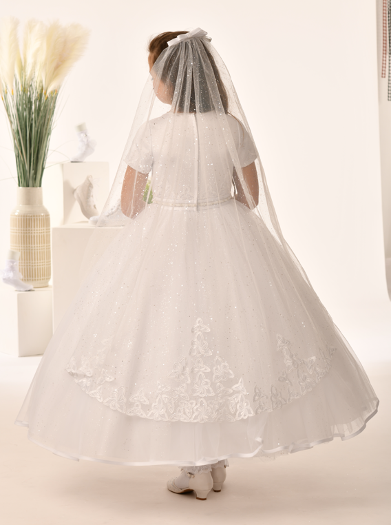 Sweetie Pie White Communion Dress RB662