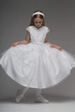 Paula's Communion- White Communion Dress - UF23021 T Length