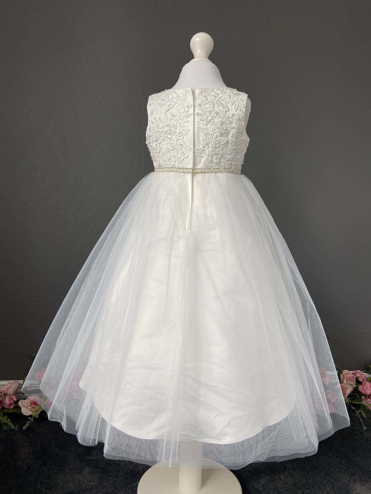 Flowergirl Dress - Ivory FG012