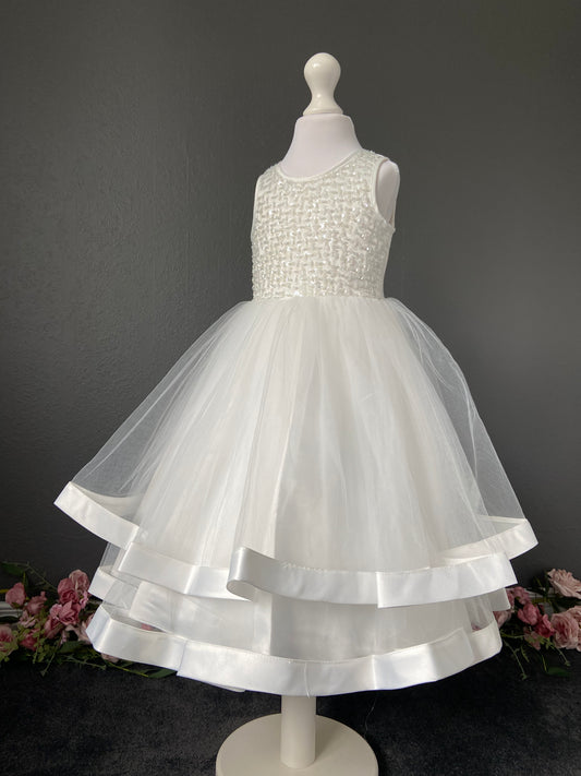 Flowergirl ivory dress - Jorja