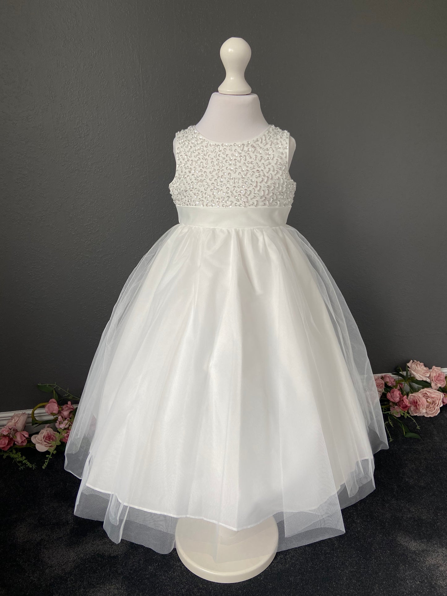 Flowergirl Dress - Ivory 70001