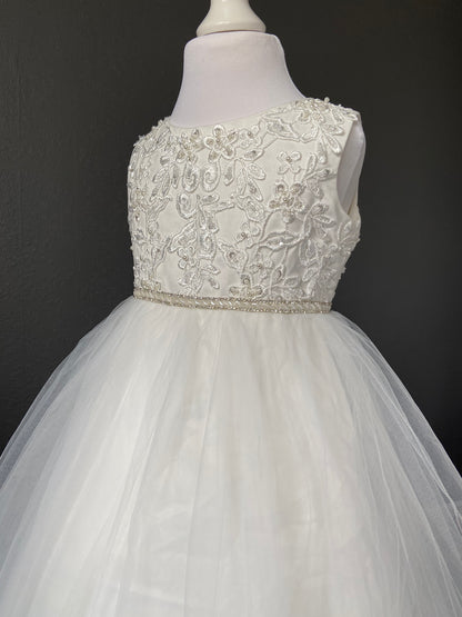 Flowergirl Dress - Ivory FG012