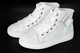 Sweetie Pie - Girls White Sneakers - Raya