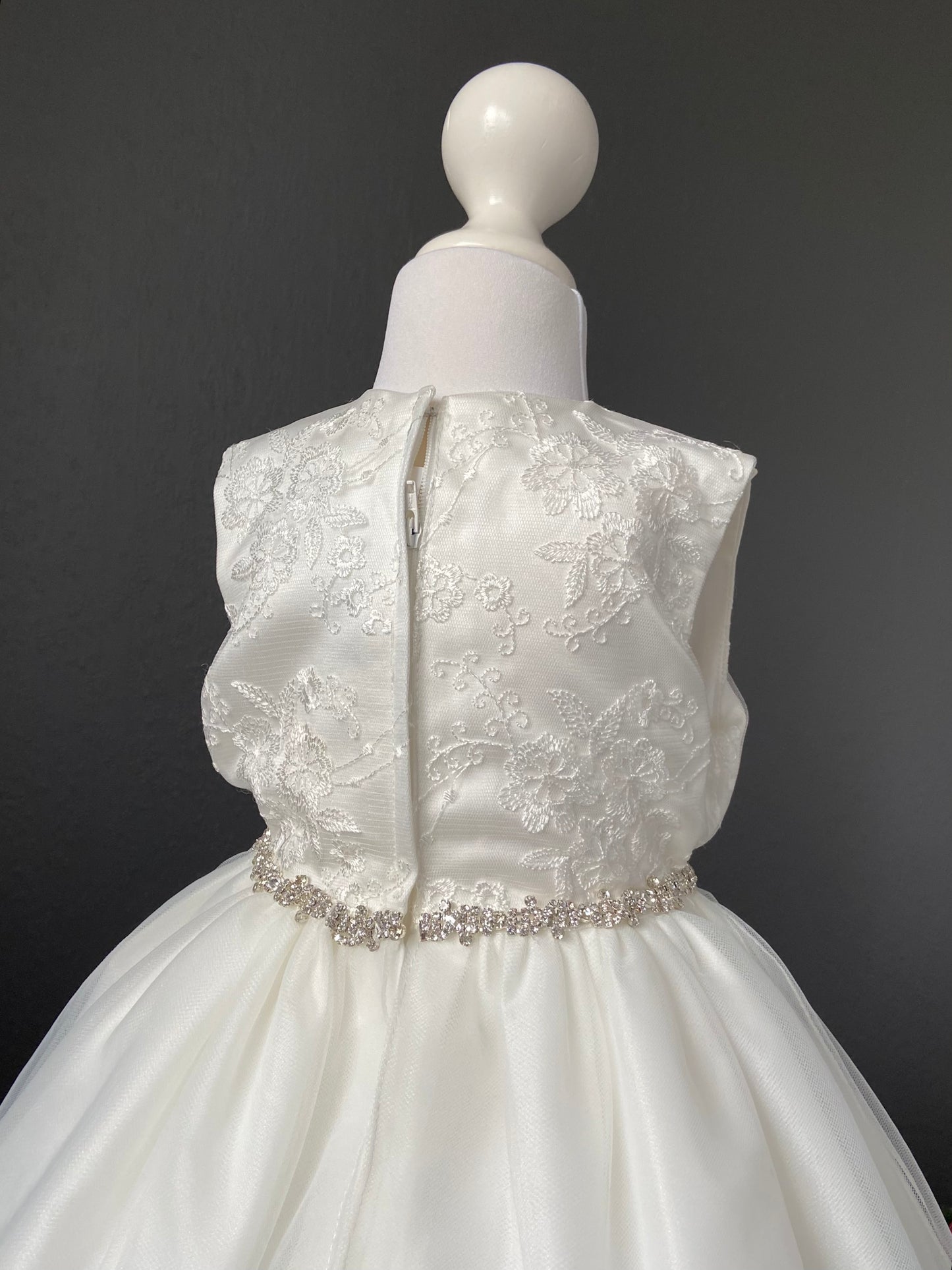 Flowergirl Dress - Ivory Amelia-Rose