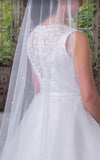 Communion Long Veil - White 4061