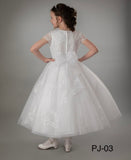 Paula’s Communion - White Communion Dress - PJ03 Long Length