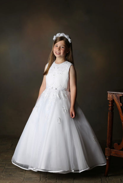 Little People Communion White Dress - Uraguay